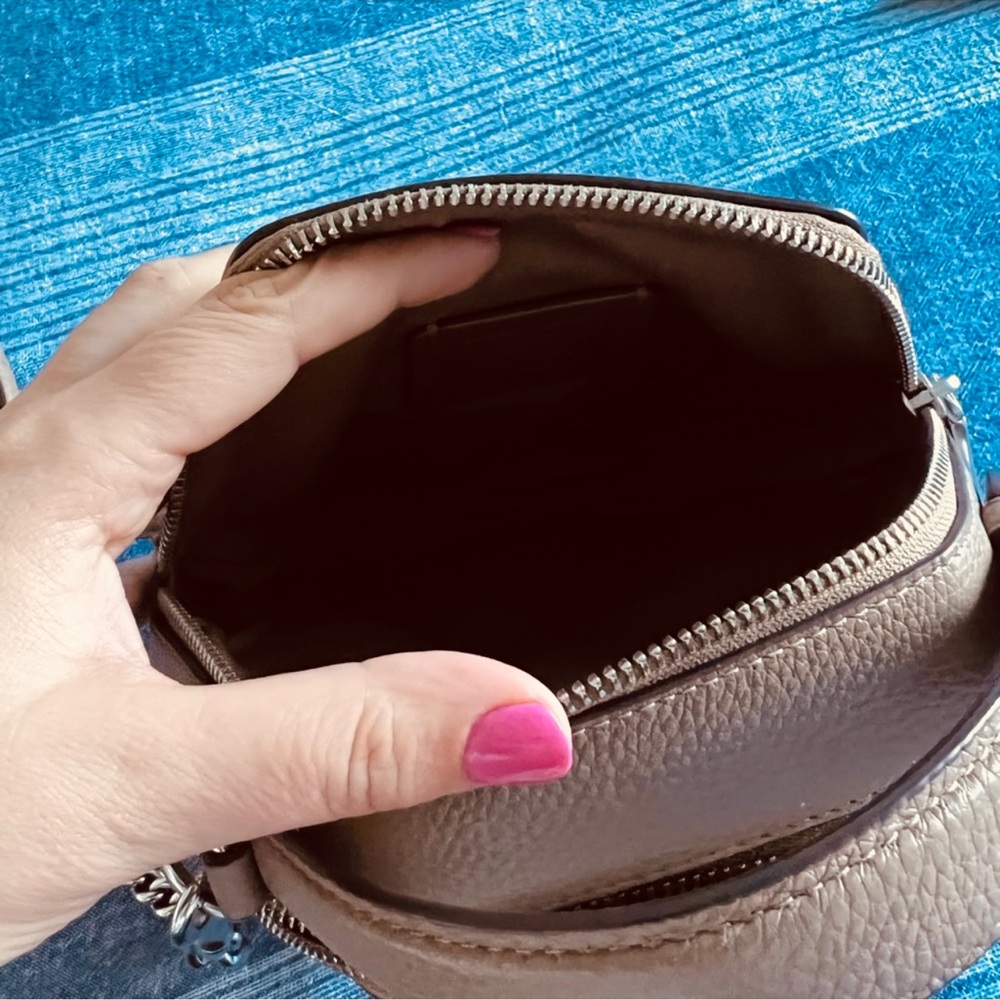 Coach X Jean Michel Basquiat Set - Mecca Hexagonal Xbody Bag & Matching Wristlet - Picture 8 of 16